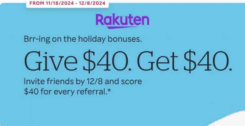 Rakuten Black Friday Special Get $40 for every referral | Root Nutrition & Education